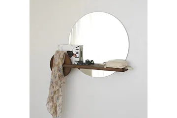 Speil Ronil Valnøtt - Brun - Interiør - Speil - Gangspeil