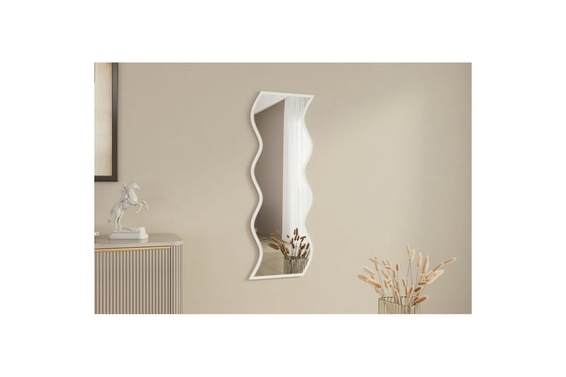 Speil Safidon Hvit - Hvit - Interiør - Speil - Gangspeil