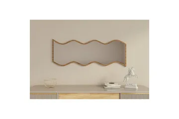 Speil Safidon Hvit / Valnøtt - Hvit / Valnøtt - Interiør - Speil - Gangspeil