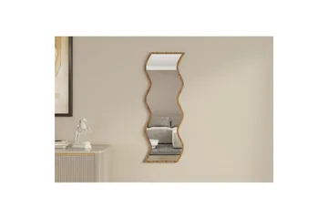 Speil Safidon Hvit / Valnøtt - Hvit / Valnøtt - Interiør - Speil - Gangspeil