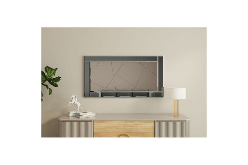 Speil Virlin Fume / Hvit - Fume / Hvit - Interiør - Speil - Gangspeil