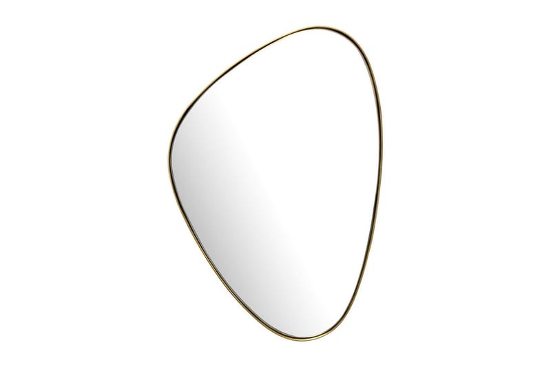 Speil Wohnling Asymmetrisk metallramme oval 70 cm - Interiør - Speil - Gangspeil