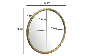 Speil Wohnling Klassisk Rund 60 cm Moderne - Interiør - Speil - Gangspeil