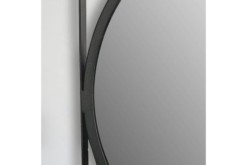 Speil Wohnling Kvadratisk ramme rund 54 cm moderne - Interiør - Speil - Gangspeil