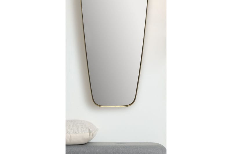 Speil Wohnling Rektangulær, gull, 100 cm, klassisk metallramme, moderne stil - Interiør - Speil - Gangspeil