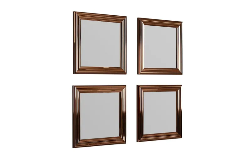 Speilsett (4 deler) Miyo Bronse, Bronse