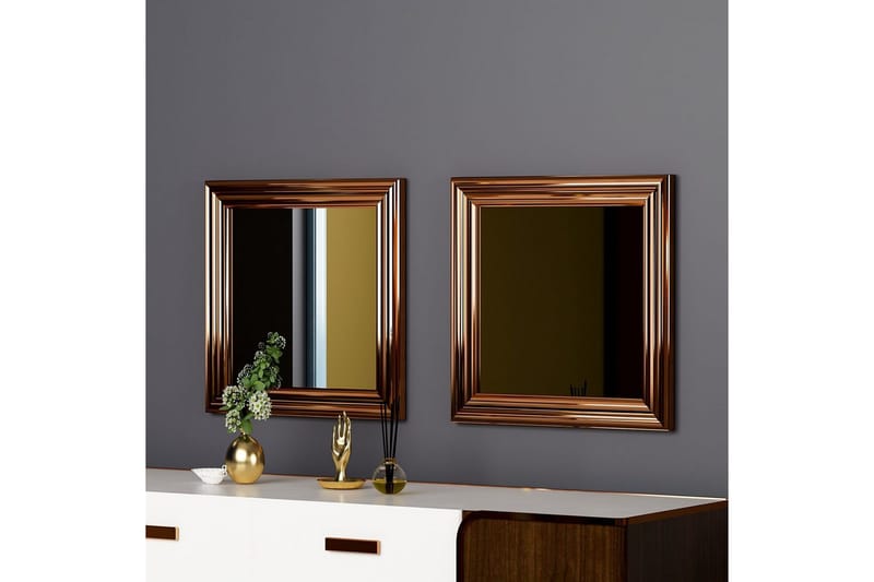 Speilsett (2 deler) Dorougradwyn Bronse - Bronse - Interiør - Speil - Gangspeil