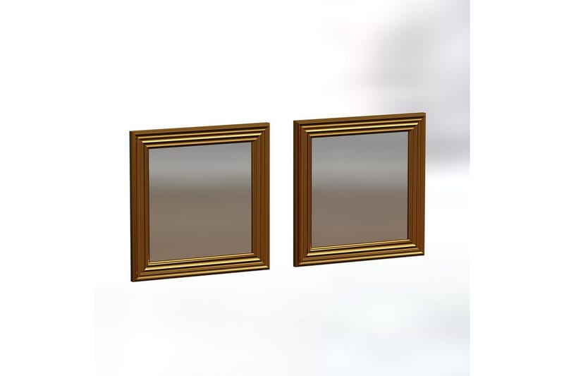 Speilsett (2 deler) Dorougradwyn Gull - Gull - Interiør - Speil - Gangspeil