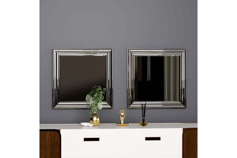 Speilsett (2 deler) Dorougradwyn Sølv - Sølv - Interiør - Speil - Gangspeil
