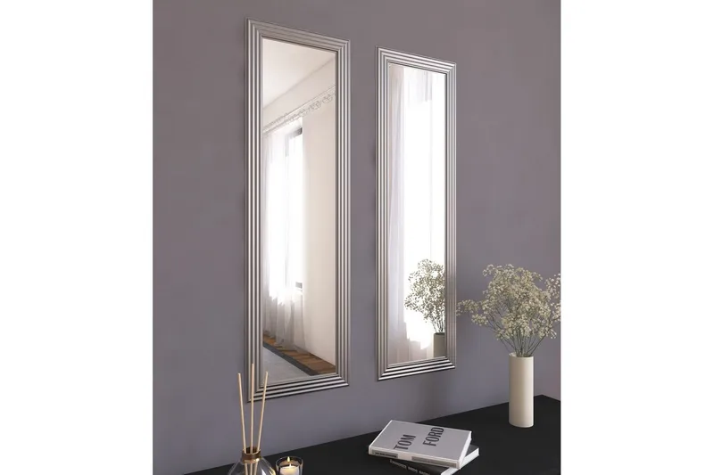 Speilsett (2 deler) Miyoshi Sølv - Sølv - Interiør - Speil - Gangspeil