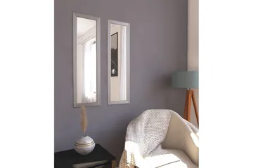 Speilsett (2 deler) Miyoshi Sølv - Sølv - Interiør - Speil - Gangspeil