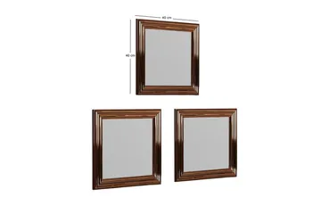 Speilsett (3 deler) Gausberto Bronse - Bronse - Interiør - Speil - Gangspeil