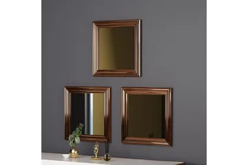 Speilsett (3 deler) Gausberto Bronse - Bronse - Interiør - Speil - Gangspeil