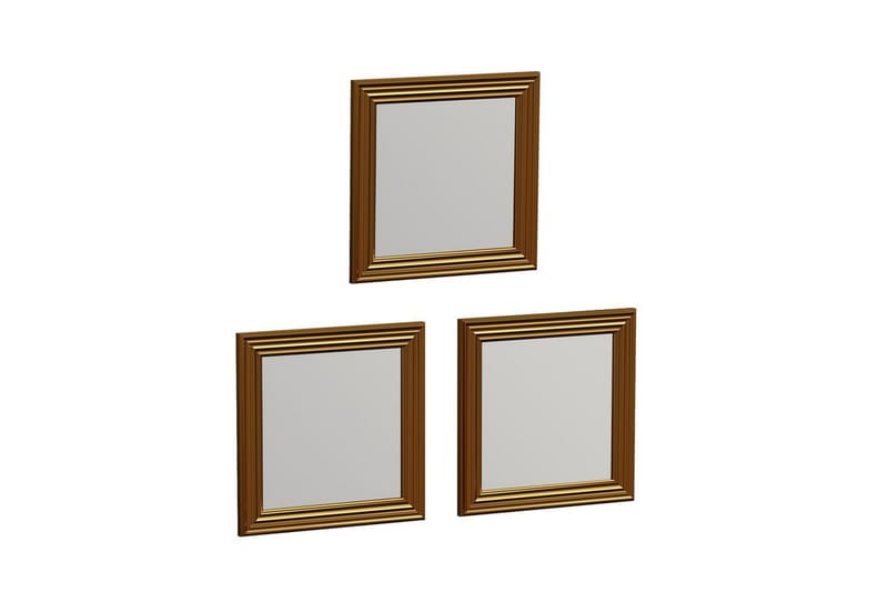 Speilsett (3 deler) Gausberto Gull, Gull