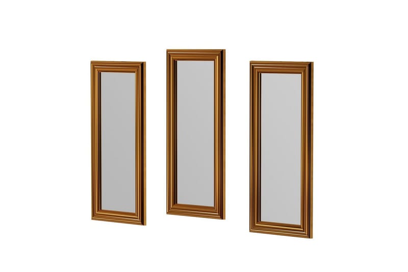 Speilsett (3 deler) Sudavia Bronse - Bronse - Interiør - Speil - Gangspeil