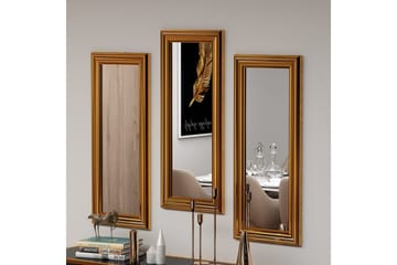 Speilsett (3 deler) Sudavia Bronse - Bronse - Interiør - Speil - Gangspeil