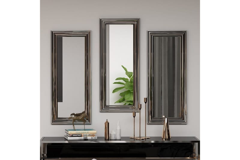 Speilsett (3 deler) Sudavia Sølv - Sølv - Interiør - Speil - Gangspeil