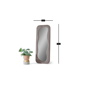 Taharoa Gulvspeil 65 x 170 cm - Taupe - Interiør - Speil - Gulvspeil