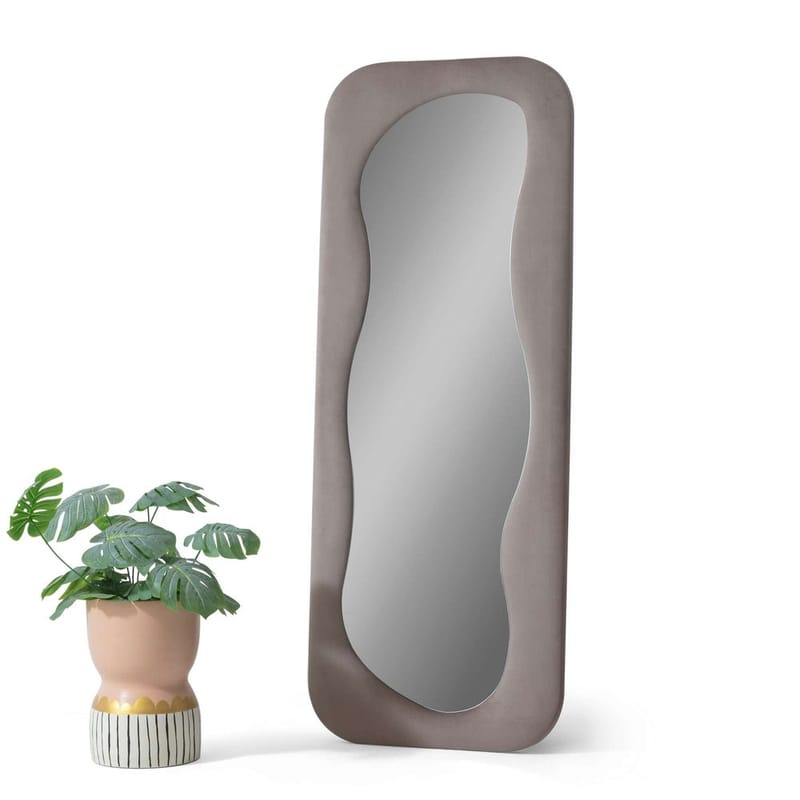 Taharoa Gulvspeil 65 x 170 cm - Taupe - Interiør - Speil - Gulvspeil