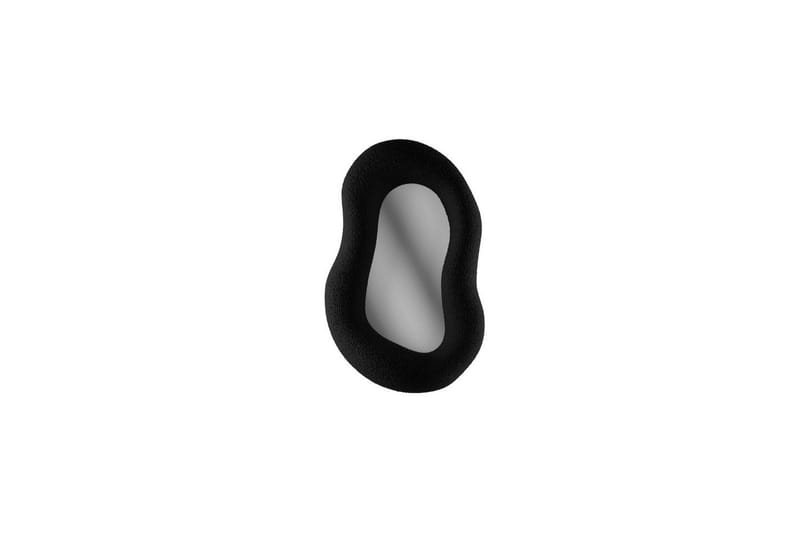 Thorne Vegghengt Speil Asymmetrisk 50x80 cm - Svart - Interiør - Speil - Gangspeil