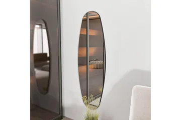 Toalettspeil Keiichi Transparent - Lysfarget tre - Interiør - Speil - Gangspeil