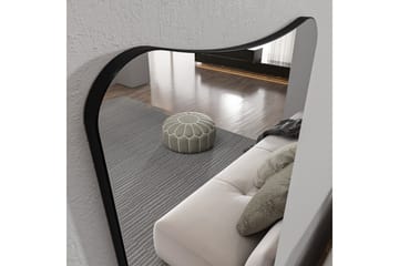 Toalettspeil Vitros Transparent / Svart - Svart/Hvit - Interiør - Speil - Gangspeil