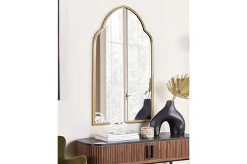 Väggspegel Beliani Aconchi GOLD - Interiør - Speil - Gangspeil