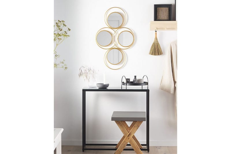 Väggspegel Beliani Lescar GOLD - Interiør - Speil - Gangspeil