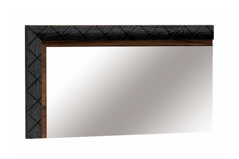 Veggmontert speil Rosehall - Svart - Gangspeil - Veggspeil