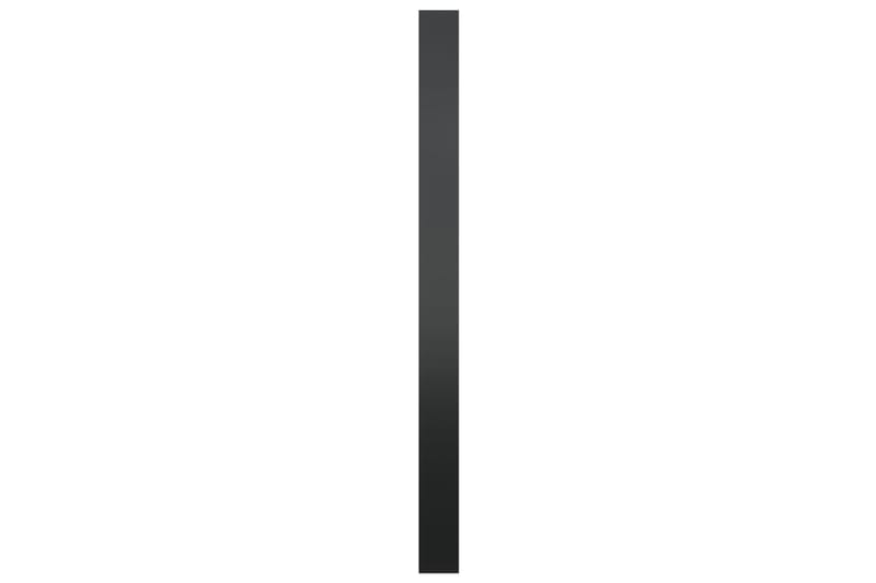 Veggspeil 40 cm svart - Svart - Gangspeil - Veggspeil
