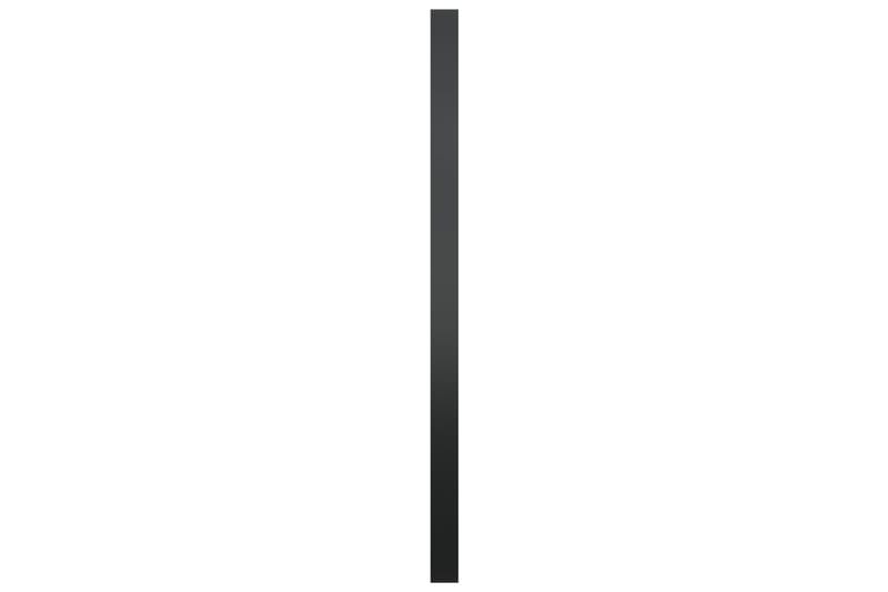Veggspeil 60 cm svart - Svart - Gangspeil - Veggspeil
