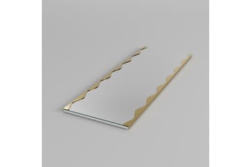 Akol Speil 50 cm Rektangulær - Gull - Interiør - Speil - Veggspeil