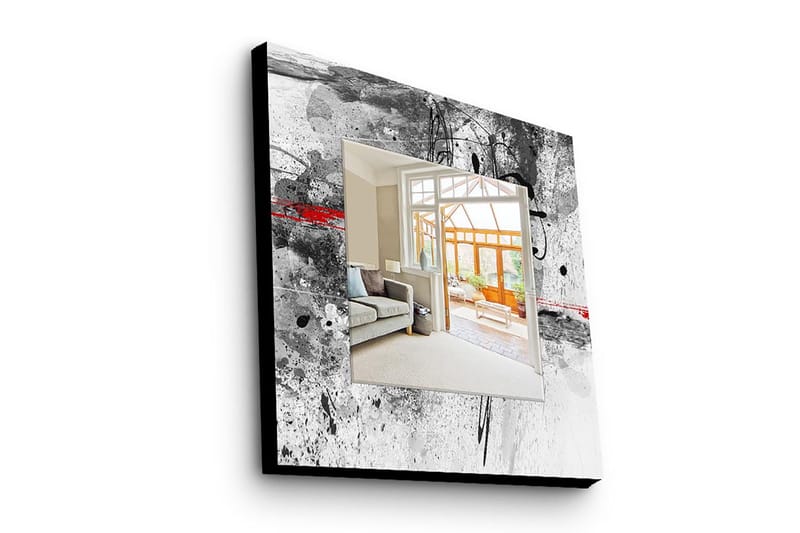Armavir Dekorspeil 50x50 cm Abstract - Plexiglass / flerfarget - Interiør - Speil - Veggspeil