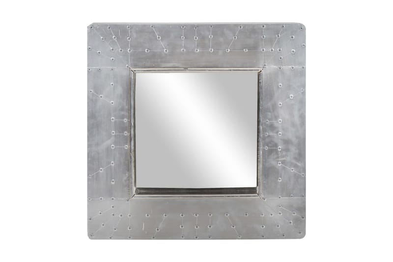 Aviator-speil 50x50 cm metall - Silver - Gangspeil - Veggspeil