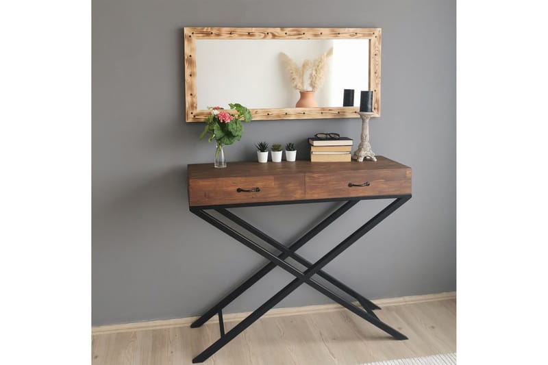 Bahiya Dekorasjonsspeil 110 cm - Valnøtt - Interiør - Speil - Veggspeil