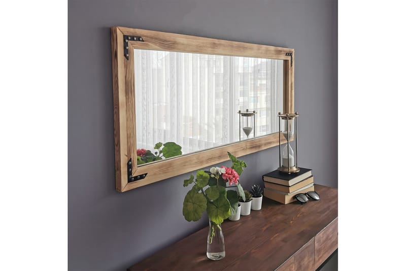 Bakies Dekorasjonsspeil 110 cm - Valnøtt - Interiør - Speil - Veggspeil