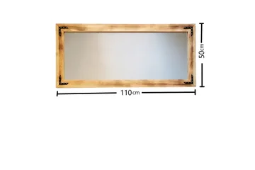 Bakies Dekorasjonsspeil 110 cm - Valnøtt - Interiør - Speil - Veggspeil
