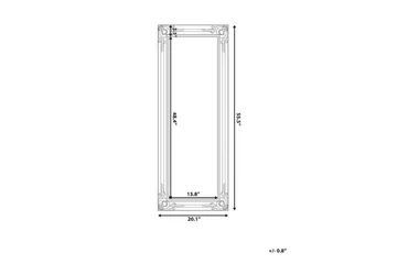Bellac Speil 51 cm - Sølv - Interiør - Speil - Veggspeil