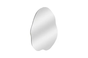 Besso Speil 60 cm Asymmetrisk - Svart - Interiør - Speil - Veggspeil