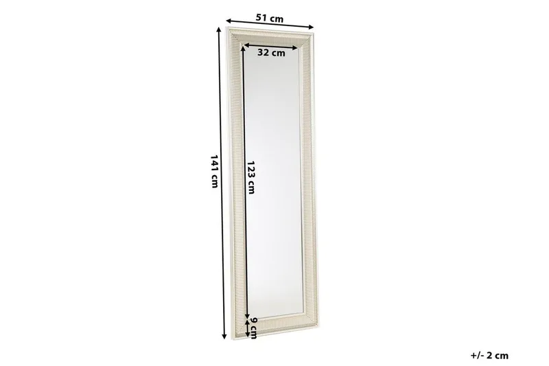Cassis Speil 50 cm - Sølv - Interiør - Speil - Veggspeil