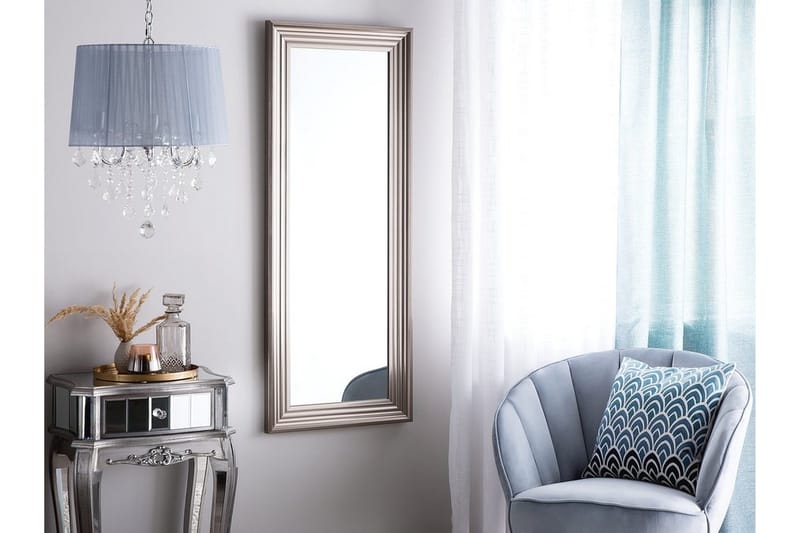 Chatain Speil 50 cm, Sølv