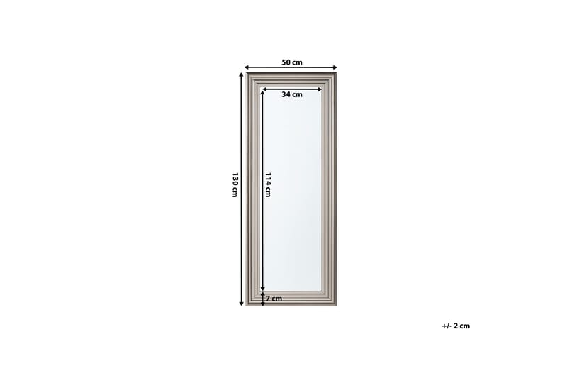 Chatain Speil 50 cm - Sølv - Interiør - Speil - Veggspeil