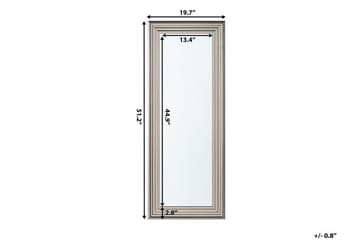 Chatain Speil 50 cm - Sølv - Interiør - Speil - Veggspeil