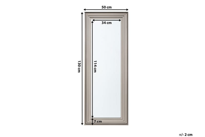 Chatain Speil 50 cm - Sølv - Interiør - Speil - Veggspeil