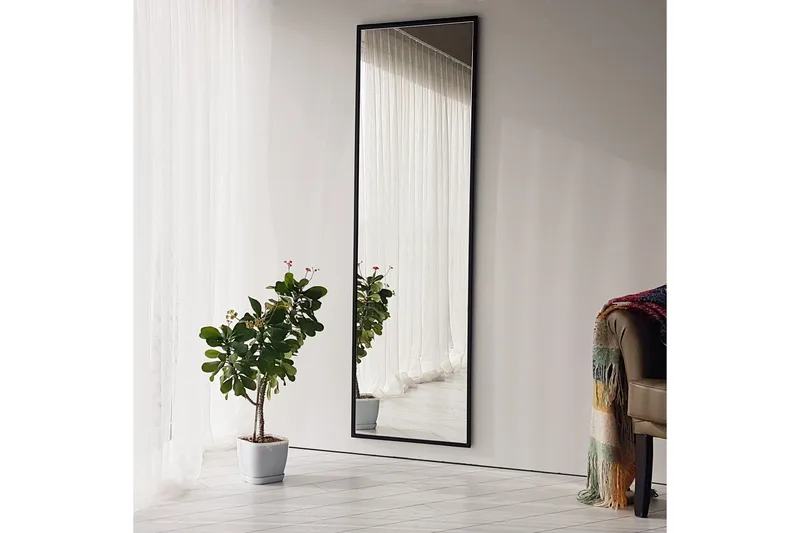 Cheval Mirror Svart - Svart - Interiør - Speil - Veggspeil