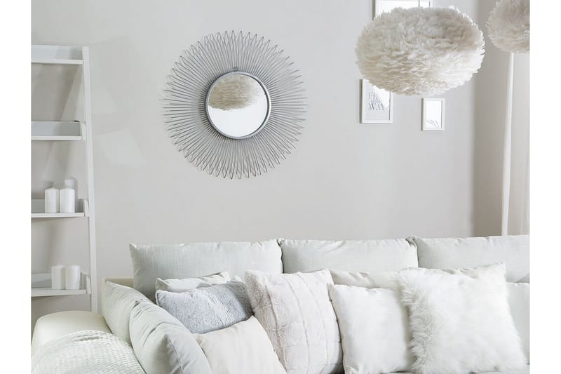 Cilly Speil 80 cm, Sølv