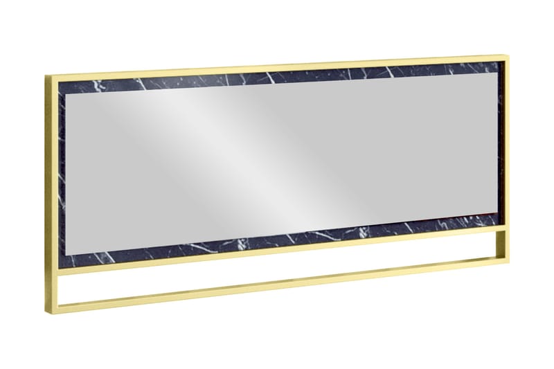 Cofield Speil 90 cm - Gull|Svart - Interiør - Speil - Veggspeil