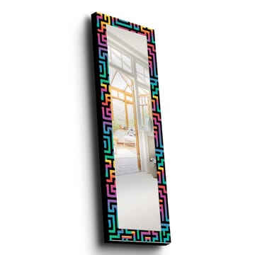 Dekorspeil 40x120 cm - Flerfarget - Interiør - Speil - Veggspeil