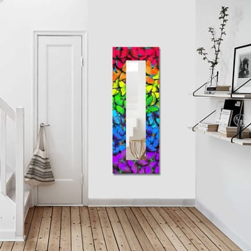Dekorspeil 40x120 cm - Flerfarget - Interiør - Speil - Veggspeil