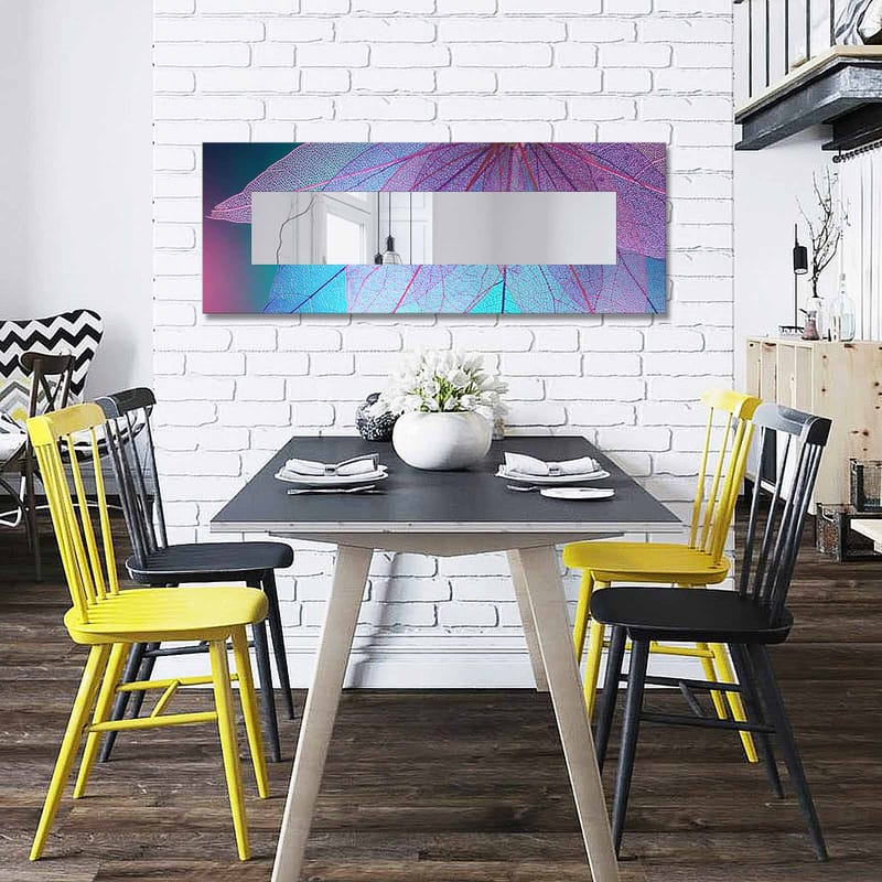 Dekorspeil 40x120 cm - Flerfarget - Interiør - Speil - Veggspeil